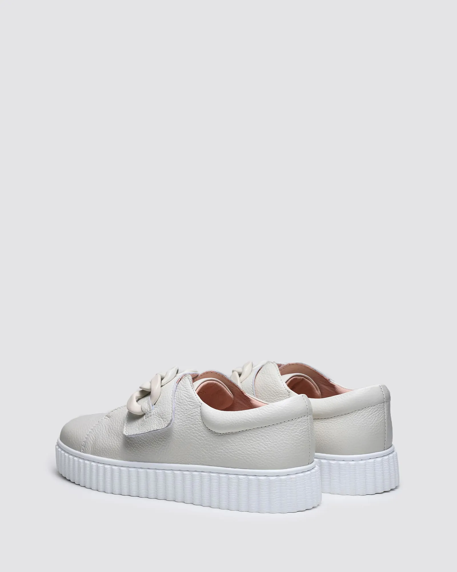 ICARE SNEAKERS ALMOND LEATHER