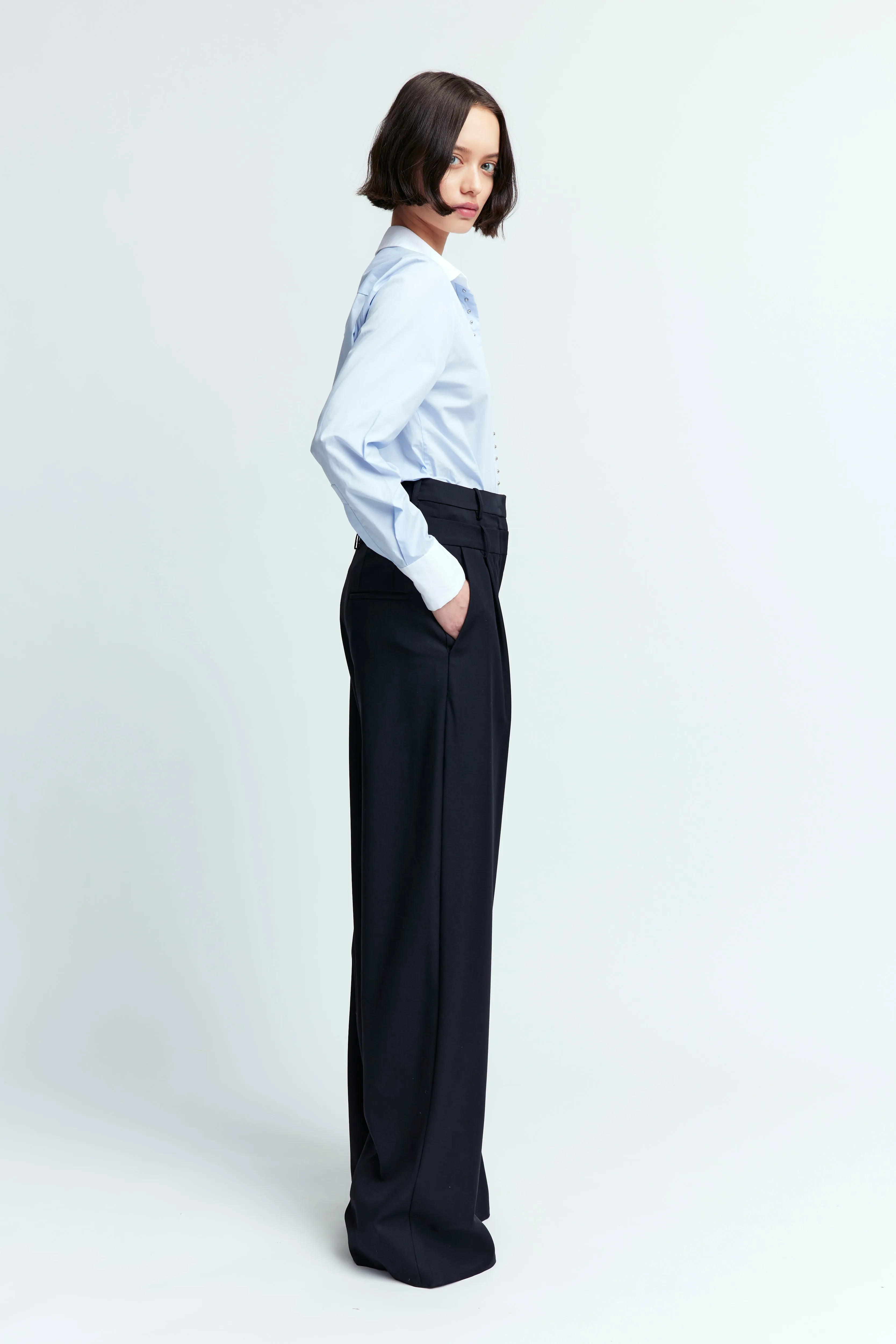 Ivlia Trouser in Tailoring
