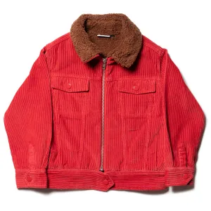 Jacket Batafurai Red Jumbo Cord