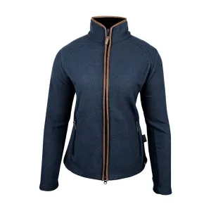 Ladies Fleece Jacket In Navy