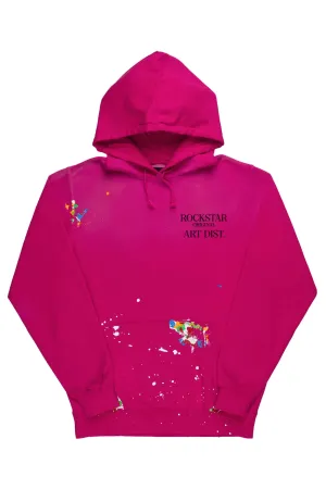 Make It Rain Fuchsia Oversized Hoodie