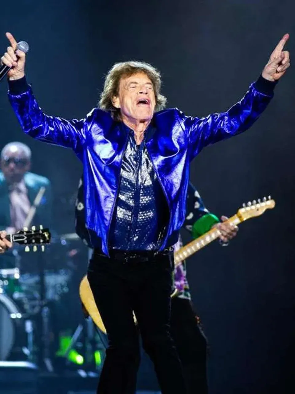 Mick Jagger Rolling Stones Hackney Diamonds Tour 2024 Jacket