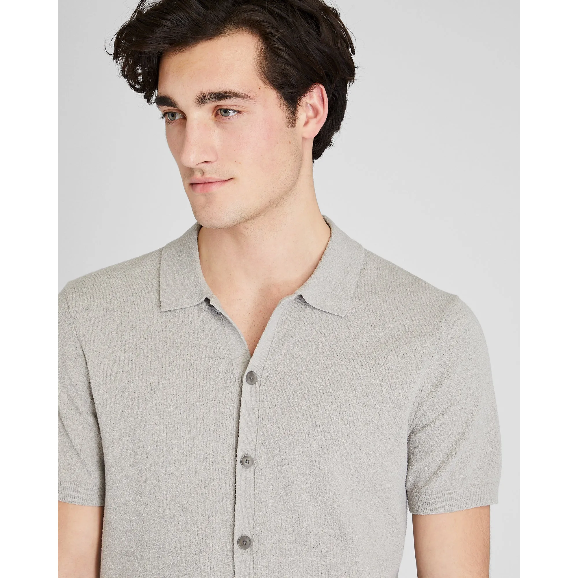 Micro Bouclé Shirt