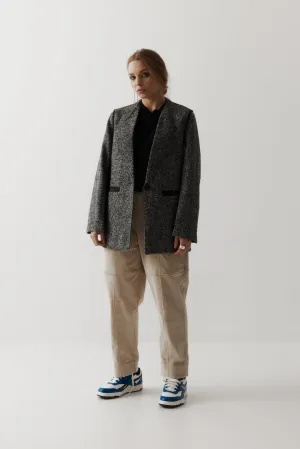 New Lands - Sherlock  Blazer Salt & Pepper