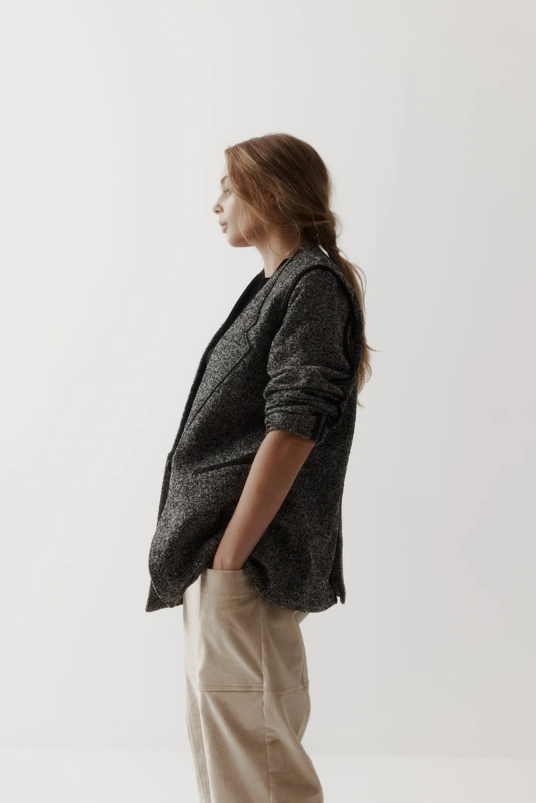 New Lands - Sherlock  Blazer Salt & Pepper
