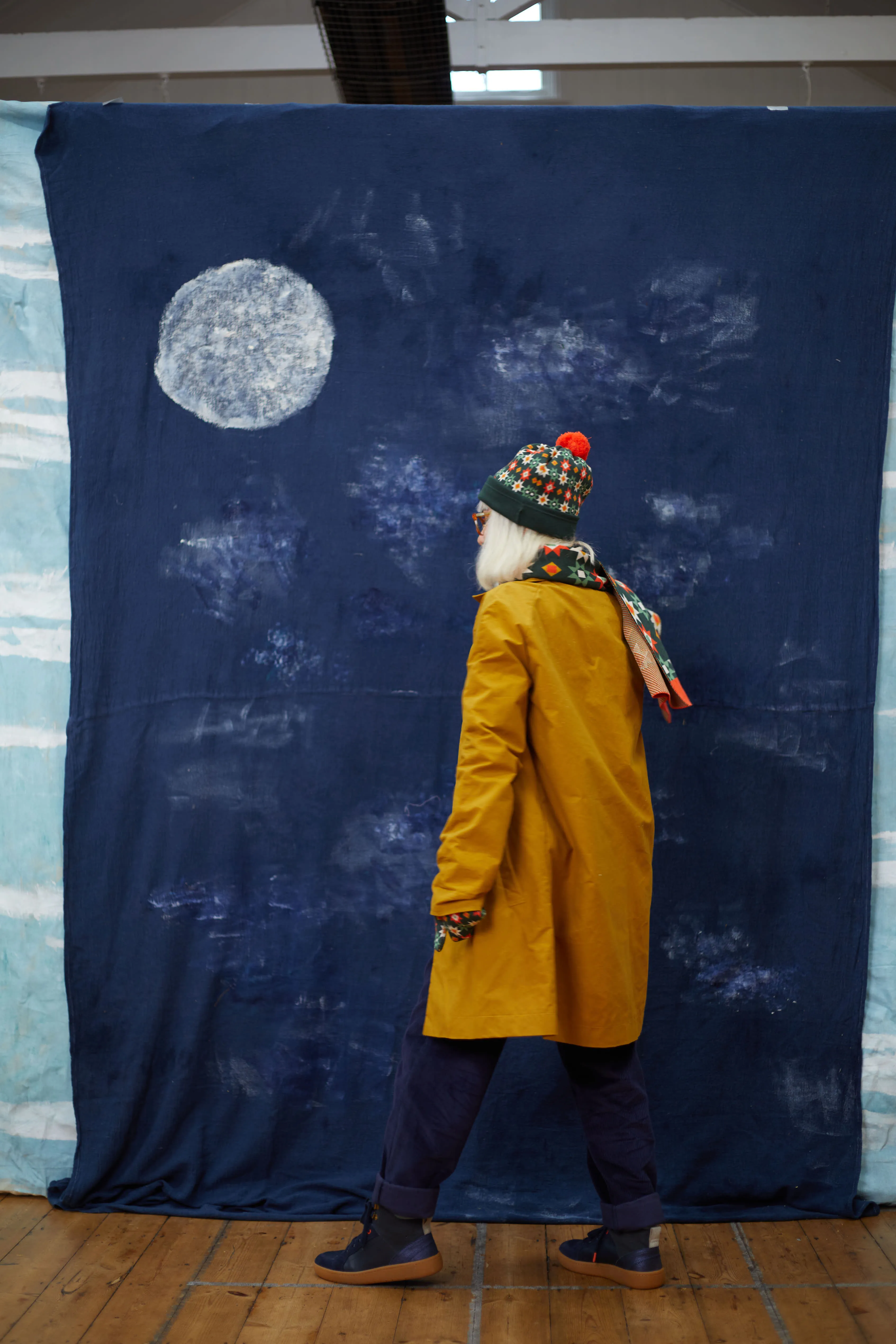 Palava Trenchcoat - Mustard - Badges Lining