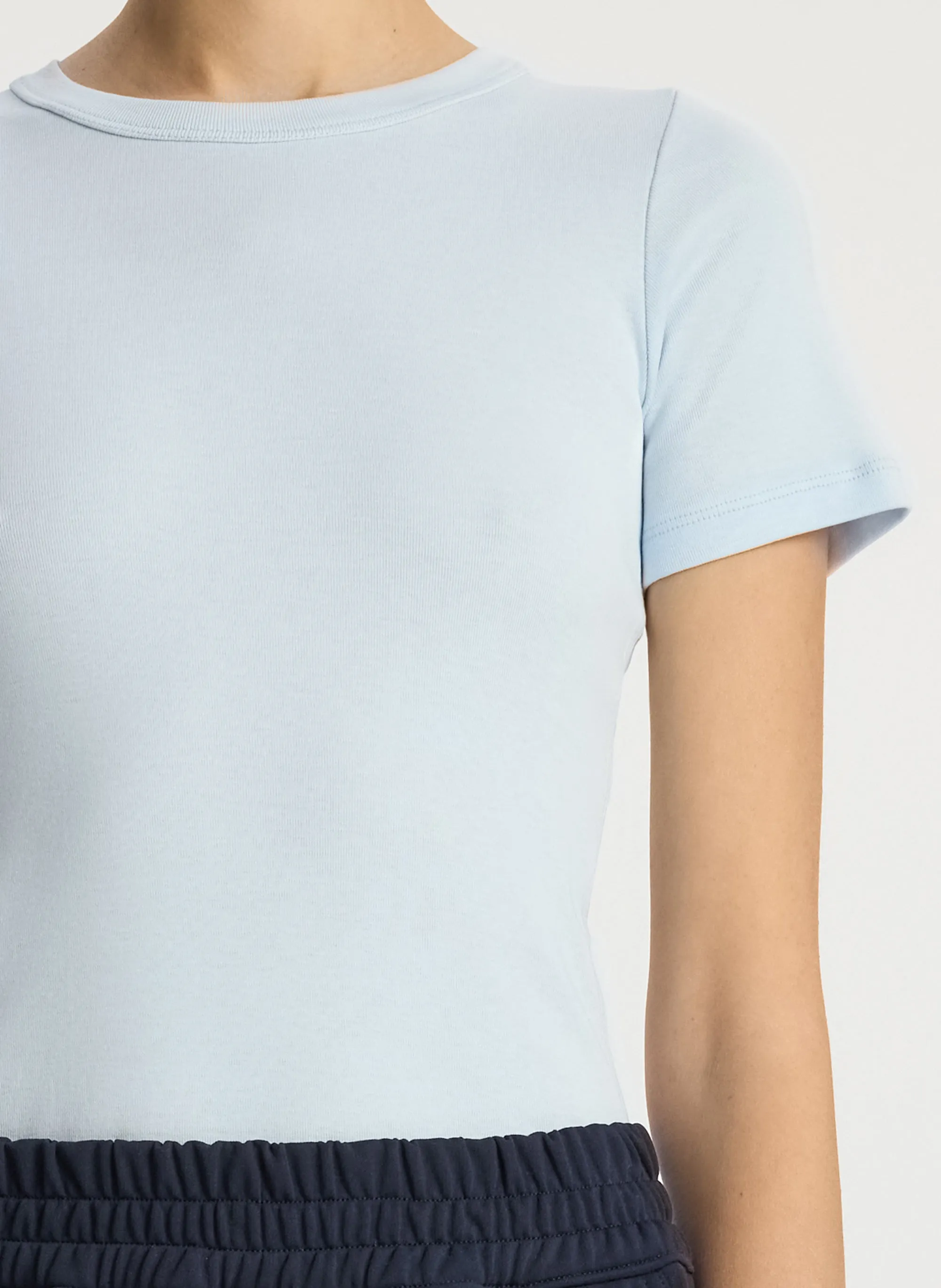 Paloma Cotton Rib Baby Tee