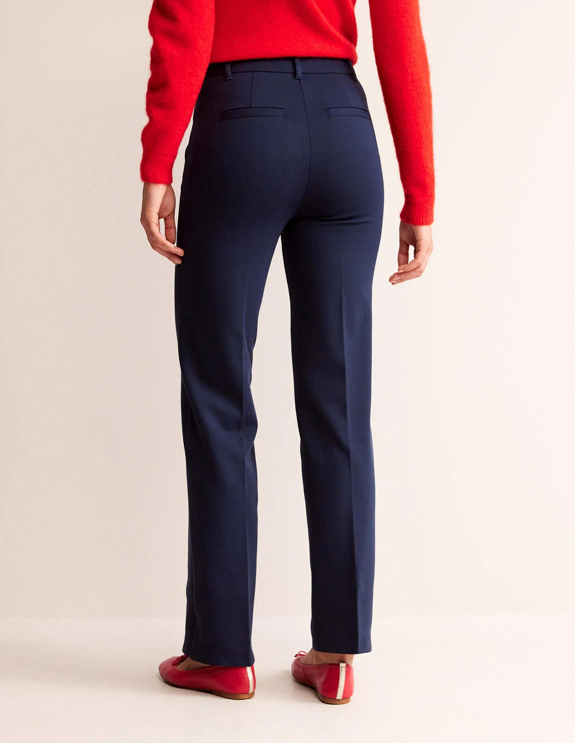 Pimlico Ponte Trousers-Navy