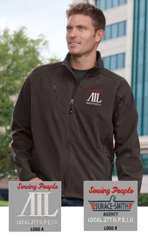 Port Authority Men's Textured Soft Shell Jacket - AIL Company Store