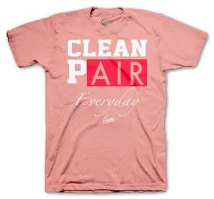 Retro Rust Pink Clean Pair Shirt