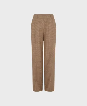 Rosemont Cotton Wool Blend Straight Leg Trousers