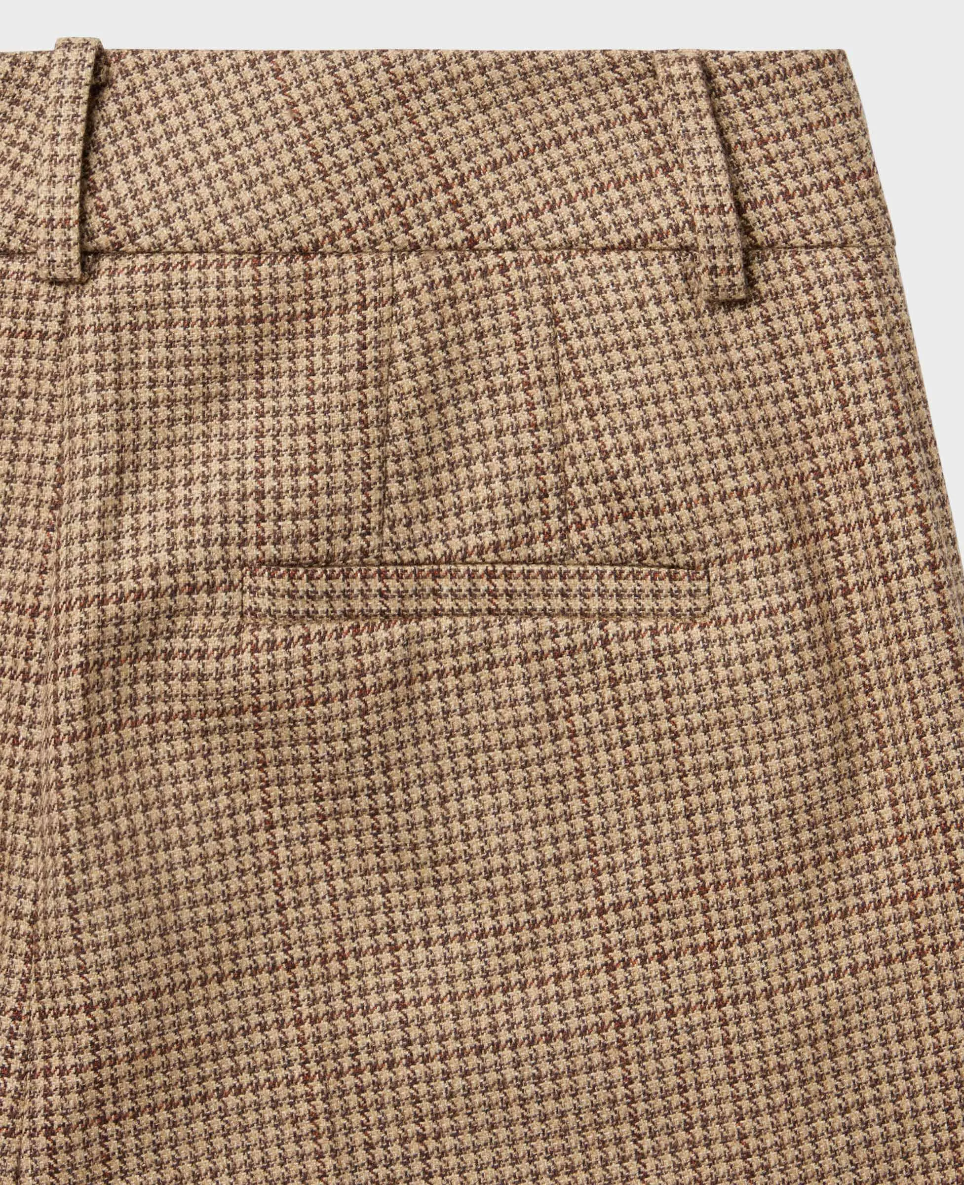 Rosemont Cotton Wool Blend Straight Leg Trousers