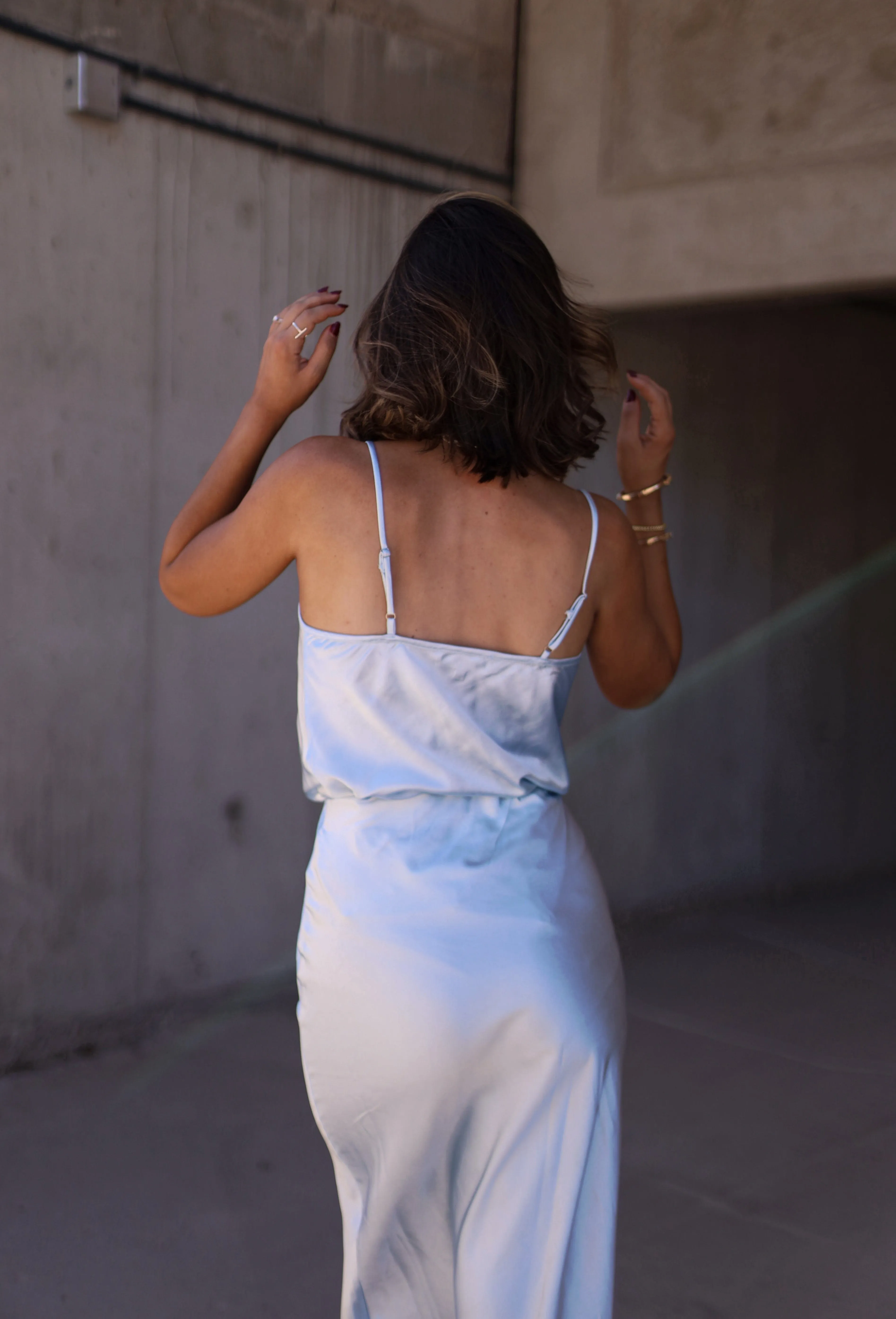 Sleek Satin Tank