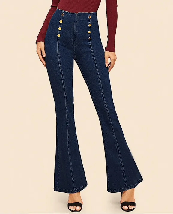 TAKE ME BACK BUTTON JEANS