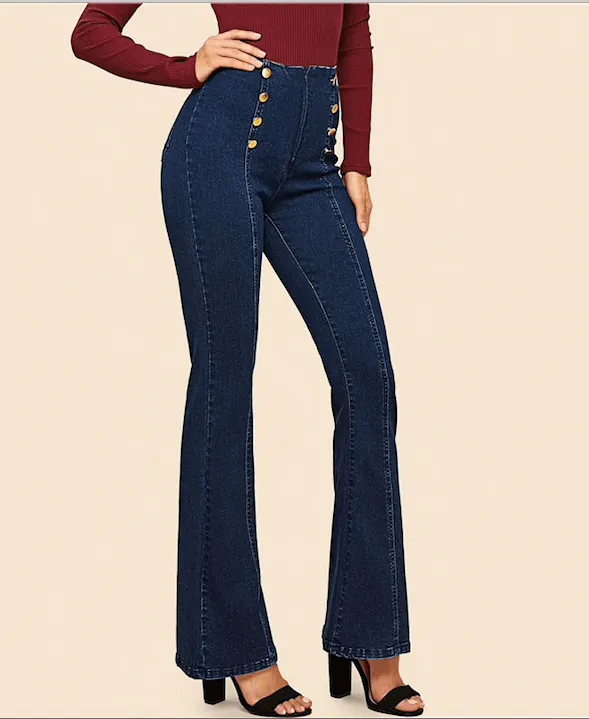 TAKE ME BACK BUTTON JEANS