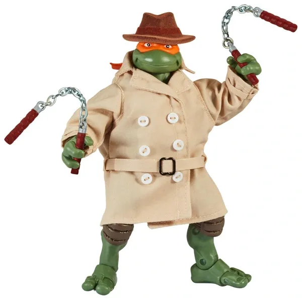 Teenage Mutant Ninja Turtles Classic Elite 6" Inch Action Figure - Mikey in Disguise - Playmates