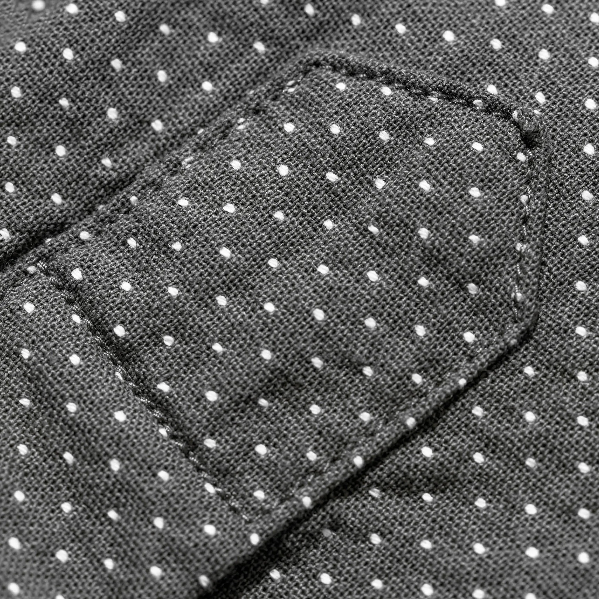 The California in Charcoal Jacquard