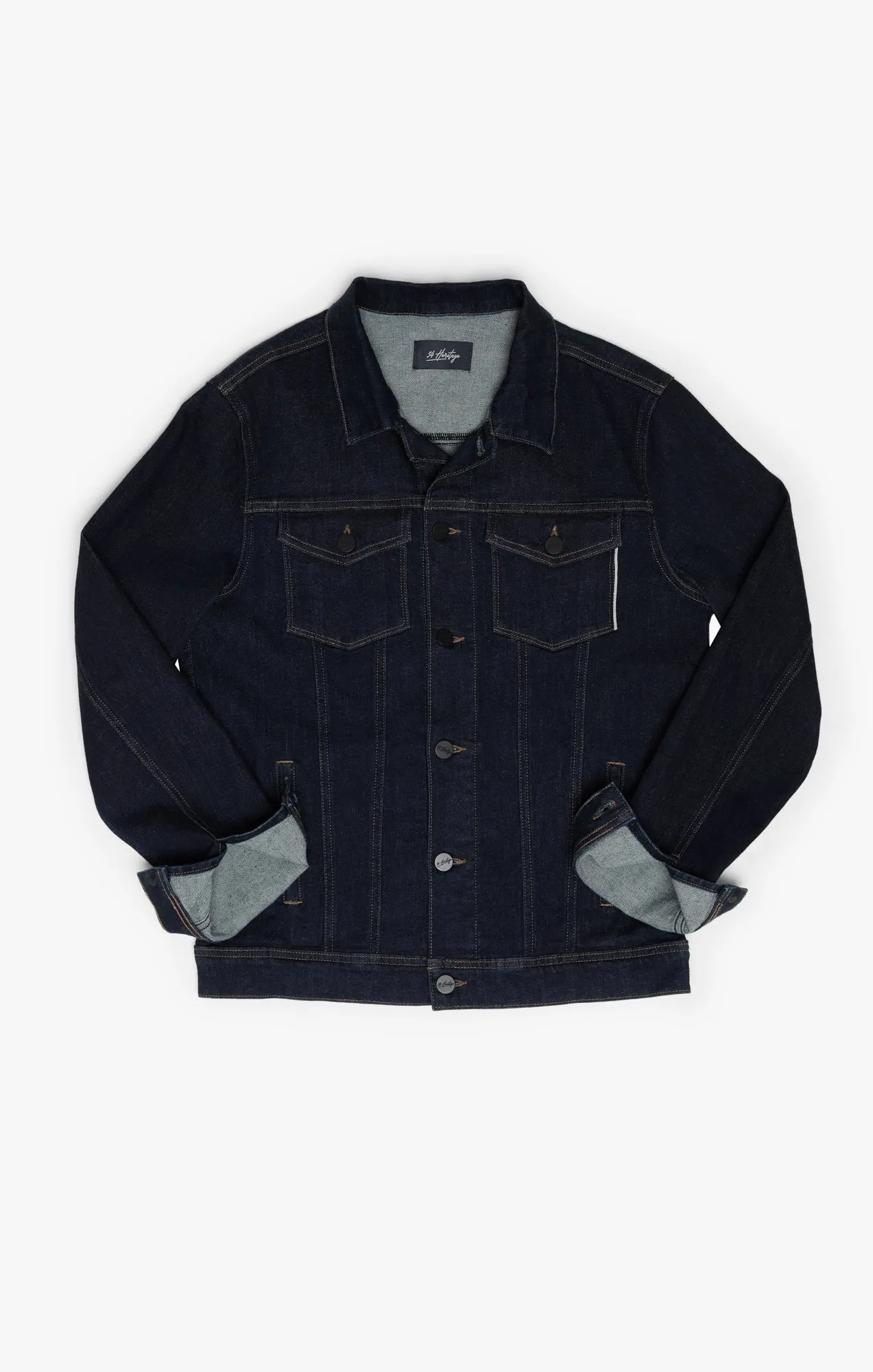 Travis Jacket In Raw Selvedge