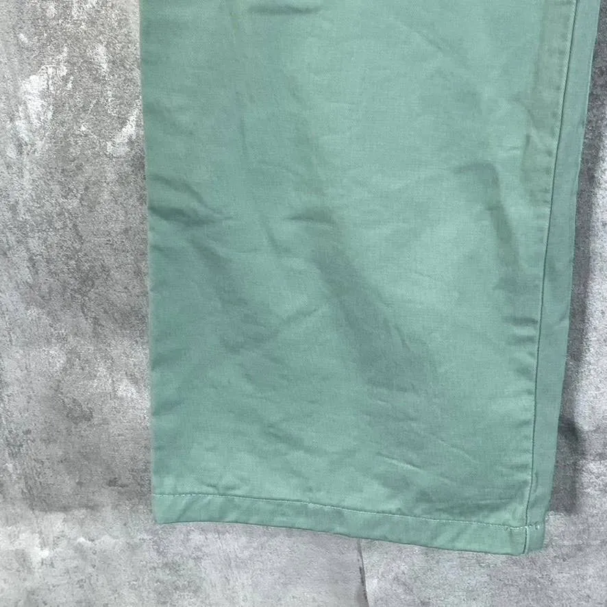 UNIS Men's Green Relaxed-Fit Ford Chino Pants SZ 32