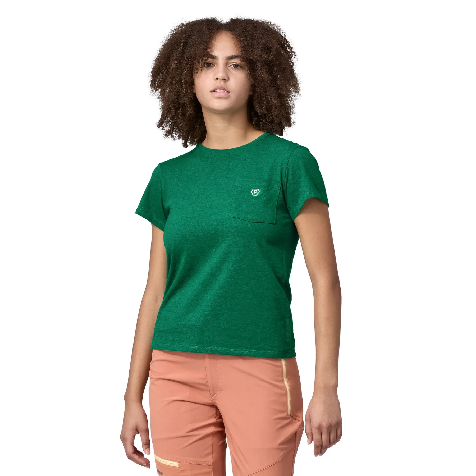 Womens Clean Climb Bloom Pocket Responsibili-Tee - Sale