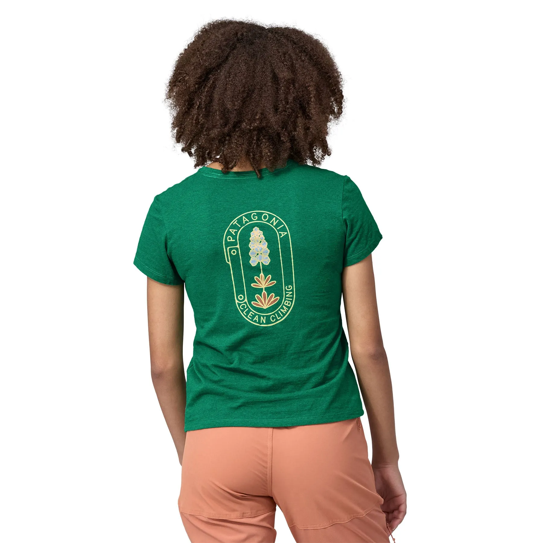 Womens Clean Climb Bloom Pocket Responsibili-Tee - Sale
